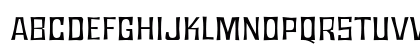 JMH Bronze Fine Regular Uppercase Preview