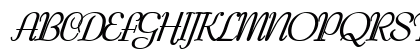 Tango BoldItalic Uppercase Preview