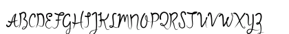Bluebery Regular Uppercase Preview