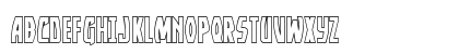 Yankee Clipper Outline Regular Uppercase Preview