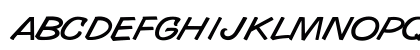 Sale Light Italic Uppercase Preview