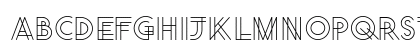 Twin Mo1 Regular Uppercase Preview