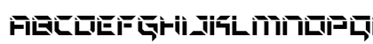 Zero Prime Laser Regular Uppercase Preview