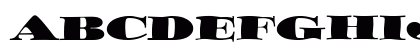 Ozwald ITC Regular Uppercase Preview