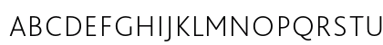 BlissPro Regular Uppercase Preview