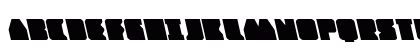 Contour of Duty Leftalic Italic Preview