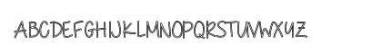 ChocolateCoveredRaindrops Medium Uppercase Preview