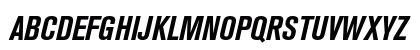 Akzidenz-Grotesk BQ Bold Condensed Italic Preview
