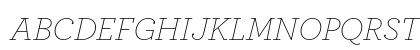 ArcherPro Extra Light Italic Uppercase Preview
