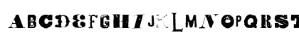 Octopus Regular Uppercase Preview
