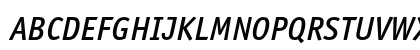 OfficinaSansMediumC Italic Preview