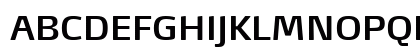 MaxDemiSerifTF-SemiBold Regular Uppercase Preview