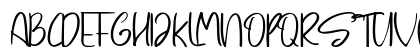 Sayangable Regular Uppercase Preview