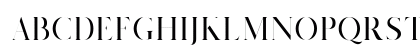 Salvalyn Regular Uppercase Preview