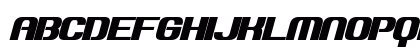 Explorien Bold Italic Uppercase Preview