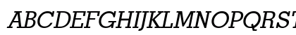 GeoCondensed Italic Uppercase Preview