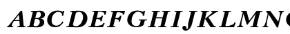 Peterburg Bold Italic Uppercase Preview