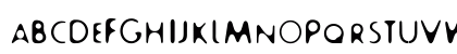 Fur Regular Uppercase Preview