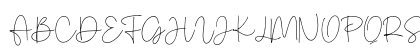 Amichan Regular Uppercase Preview