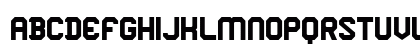 Square Block Regular Uppercase Preview