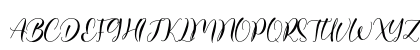 Motherlove Regular Uppercase Preview