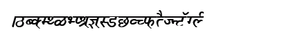 DevLys 110 Bold Italic Uppercase Preview