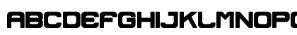 Spacesky Regular Uppercase Preview