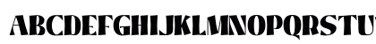 Siera Leone Regular Uppercase Preview