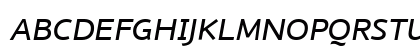 Nubian-MediumItalic Medium Italic Uppercase Preview