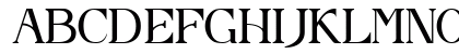 Yustika Regular Uppercase Preview