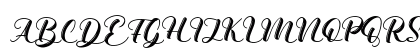Qimberly Regular Uppercase Preview