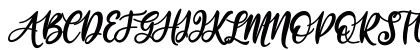 kathira Regular Uppercase Preview