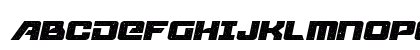 Starcruiser Semi-Italic Uppercase Preview