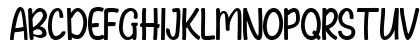 Rainory Regular Uppercase Preview