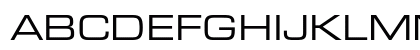 Eurostile Extended 2 Uppercase Preview