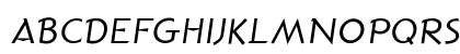 Pacific Regular Uppercase Preview