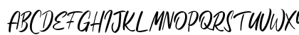 Eclaire Regular Uppercase Preview