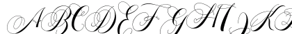 Larasati Regular Uppercase Preview
