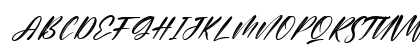 Persistent Italic Uppercase Preview