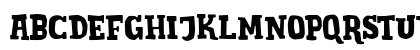 Brazie Regular Uppercase Preview
