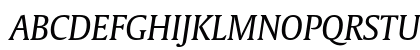 Gulliver Italic Regular Preview