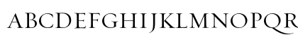 Requiem Display-HTF-SmallCaps Uppercase Preview