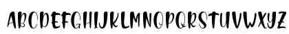 Wavering Regular Uppercase Preview