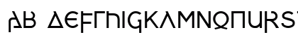 Skeirs Normal Uppercase Preview