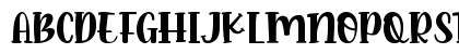 Fresh Pineapple Regular Uppercase Preview