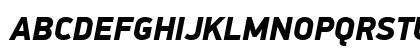 PF DinDisplay Pro Black Italic Uppercase Preview