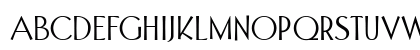 PanoramaSG Regular Uppercase Preview