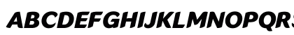 LT Flode Neue ExtBd Ita Italic Uppercase Preview