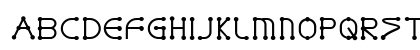 GLADWIN DEMO Regular Uppercase Preview
