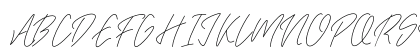 Darklight Regular Uppercase Preview